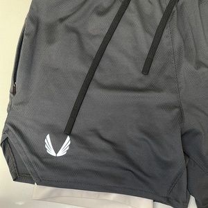 ASRV 0662  Silver Lite 2.0 Space Grey White Liner Short